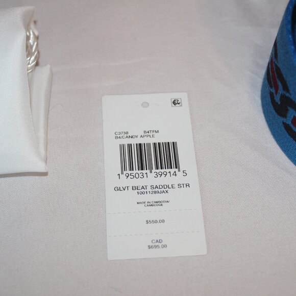 COACH Beat Saddle bag in Candy Apple C3738 - Picture 3 of 9